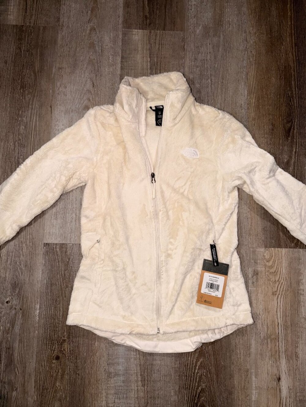 The North Face Women's Osito Jacket, Gardenia White, XS